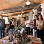 ambiente en la degustacion